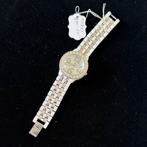 New York & Company Silver and Gold Women's Watch